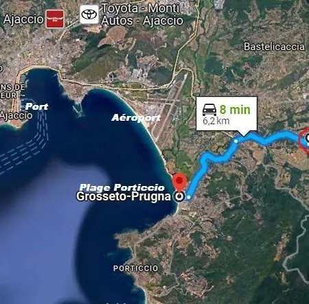 30 M2 Climatise Calme Eccica-Suarella (Corsica)